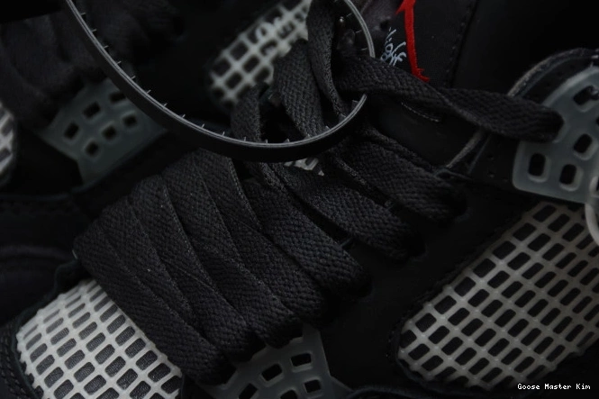 Retro 4 Bred Jordan Air x CV9388-001 Off White 0731